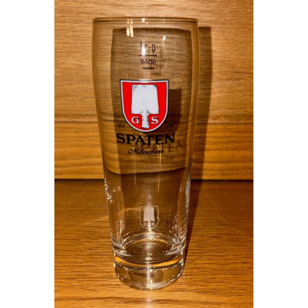 Spaten 0.3 Liter Munchen Munich Germany  Beer Glass